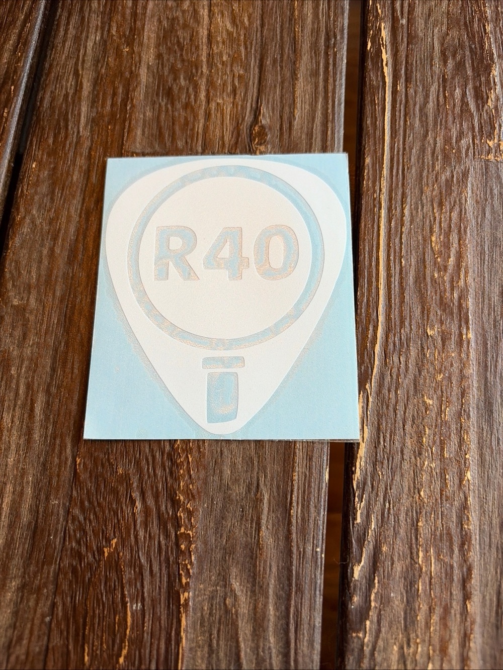 Rush R40 Guitar Pick Logo Sticker Decal For Window Laptop Cars Vintage Rush